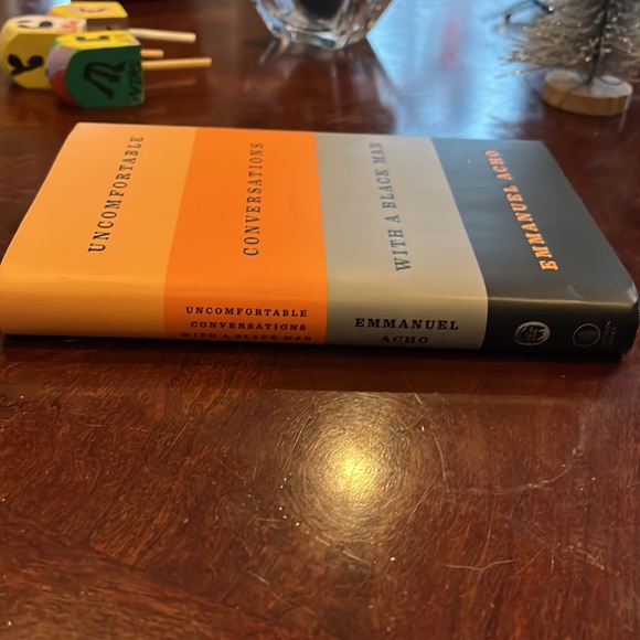 NWT Uncomfortable Conversations with a Black Man Hardcover Book. - Picture 2 of 6